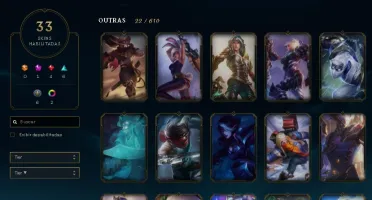 Conta platina 4 mmr alto + (ryze triunfante)