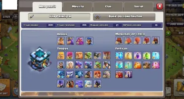 CV 13 99% FULL todas Skins Herois 3º tentativa
