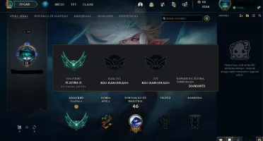 conta platina 2 lol