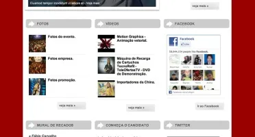 Site para políticos