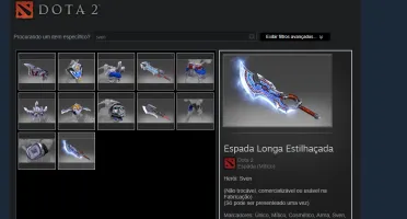 Sven Dota - 2 Espada Longa Estilhaçada