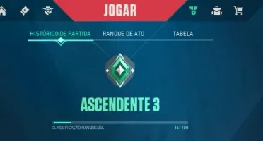 Conta Valorant Ascendente, 2 skins faca + skins