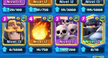 Clash Royale LVL 13 | +5300 TROFÉUS | +1000 GEMAS