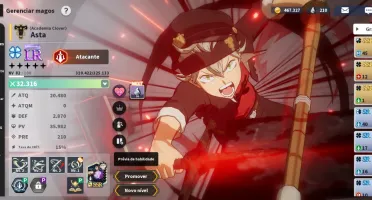 Conta Black Clover Global M