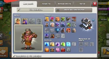 CLASH OF CLANS CV9 FULL 10K GEMAS