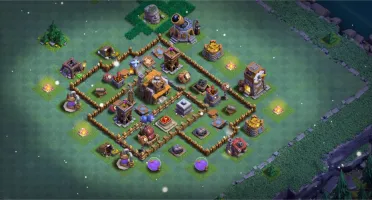 CLASH OF CLANS CV9 FULL 10K GEMAS
