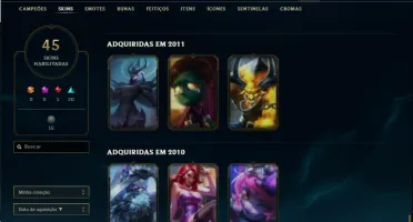 Conta com kayle juiza + rei rammus + blitz rio e outras