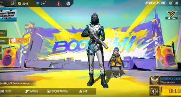 Conta Free Fire Unissex muito boa!