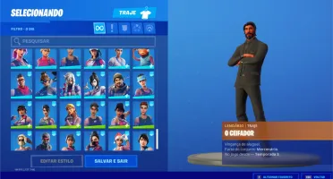 Conta de fortnite s2 pela metade a s10 full com jhonwick