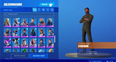 Conta de fortnite s2 pela metade a s10 full com jhonwick