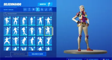 Conta de fortnite s2 pela metade a s10 full com jhonwick