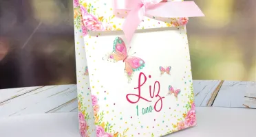 Sacolinha Jardim Personalizada P ou G