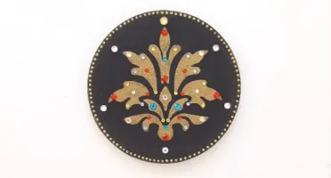 Mandala Indiana Preta