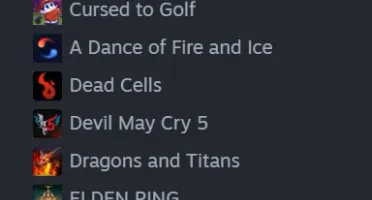 Conta Steam C/ Forza 4 e 5, Elden Ring deluxe + DLC e etc