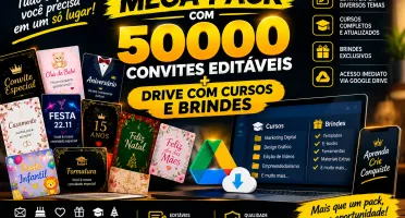 MegaPack  50.000 Convites