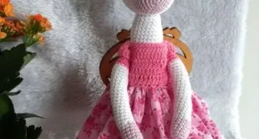 Amigurumi Girafa Menina