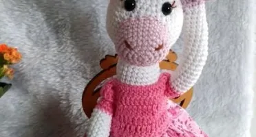 Amigurumi Girafa Menina