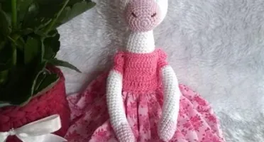 Amigurumi Girafa Menina