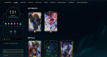 Conta de Valorant e Lol