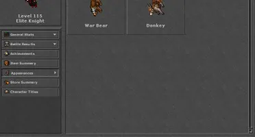 Elite Knight Lvl 115