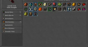 Elite Knight Lvl 115