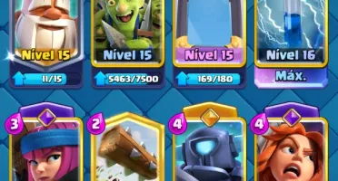 Conta Clash Royale,todas cartas,12k toféus, com deck full