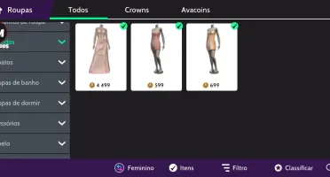 Conta Avakin Life Feminina Com Itens Raros