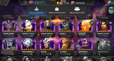 Login (Conta) Marvel Contest of Champions