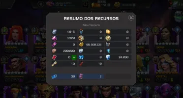 Login (Conta) Marvel Contest of Champions