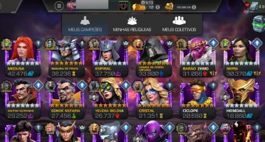 Login (Conta) Marvel Contest of Champions