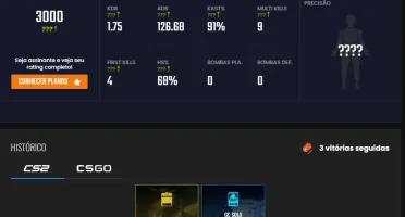 conta lvl 20 com prime somente na gamersclub