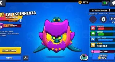 Conta Brawl bem upado e barato