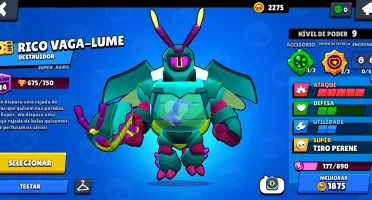 Conta Brawl bem upado e barato