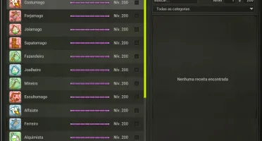 LADINO LVL 200|11 PROFISSÕES LVL 200 | COM TUDO
