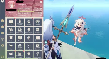 Conta Ar 58 Com Hutao C1/ 14 Personagens 5*/ 5 Armas 5*/ Upa