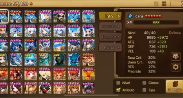 30 NAT 5 SUMMONERS WARS