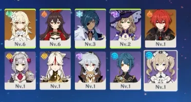NA - AR7 + Diluc + Razor + Niangguang + Barbara
