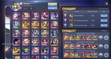 Conta CDZ lvl 60 servidor 23 Pavo
