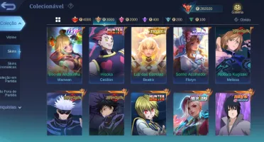 Conta mobile legends insana full heróis e emblemas