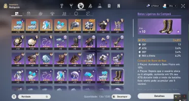 Honkai: Star Rail - LVL 40 com Seele, Yanqing, Bailu.
