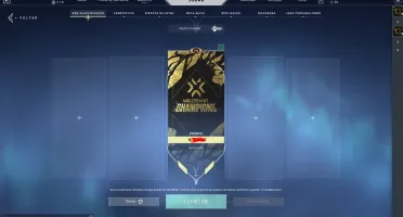 Conta Valorant - Platina + Skins