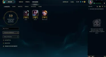 Conta Level 20 Boa Smurf