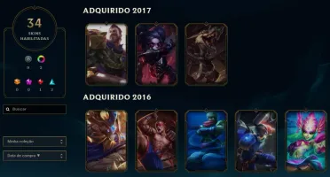 Conta League of legends Platina 3