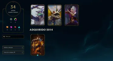 Conta League of legends Platina 3