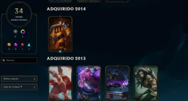 Conta League of legends Platina 3