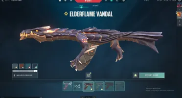 Conta Valorant Faca Saqueadora, Kunai da jett, butterfly