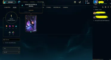 Conta League Of Legends Lvl 30 Unranked