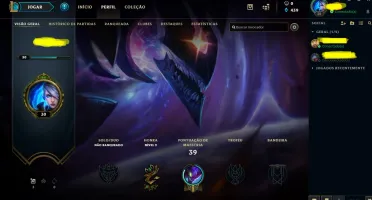 Conta League Of Legends Lvl 30 Unranked