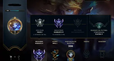 Conta Diamante - League of Legends