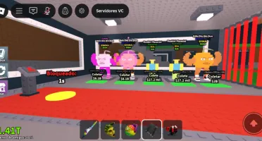 Conta upada em varios jogos do Roblox